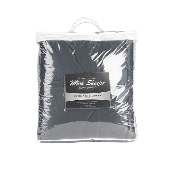 Mink Sherpa Blanket - Solid 1