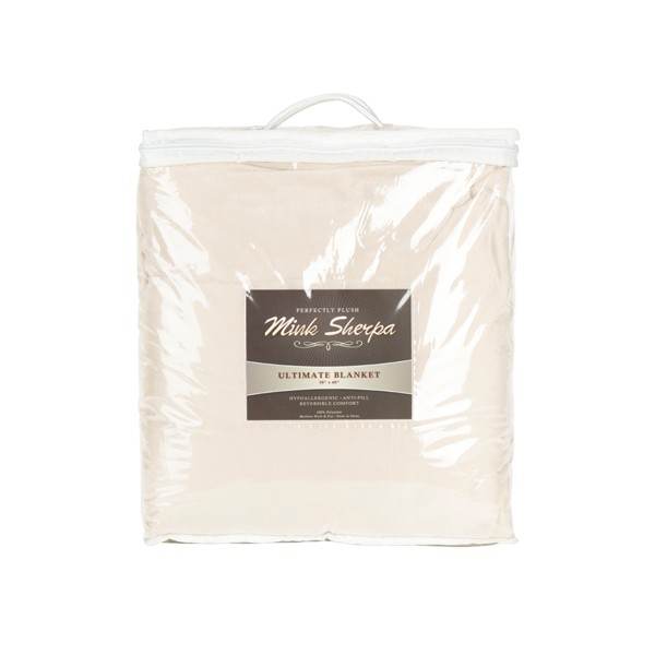 Mink Sherpa Blanket - Solid 1