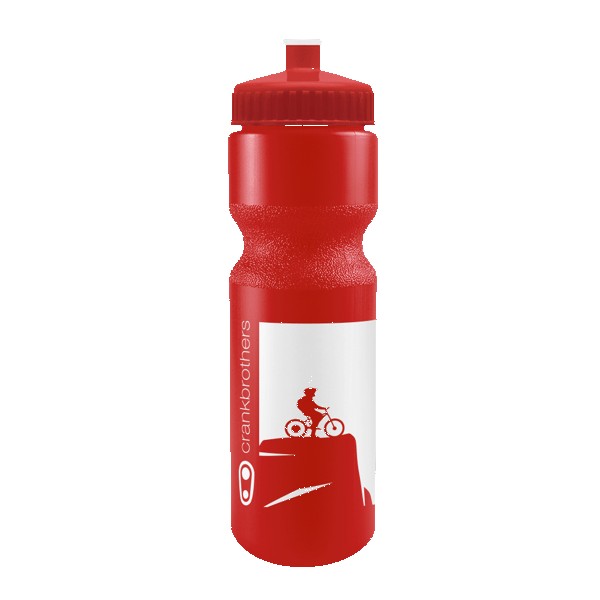 SPOKE-Tacular 28oz Bike Bottle - Colors w/Push-Pull Lid 1