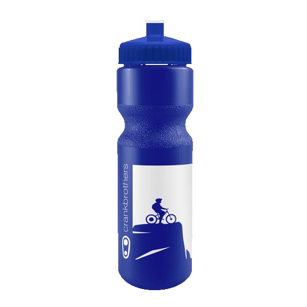 SPOKE-Tacular 28oz Bike Bottle - Colors w/Push-Pull Lid 1