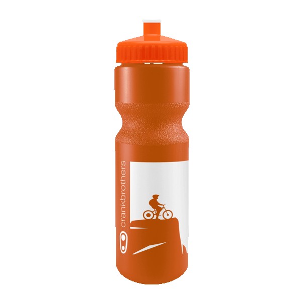 SPOKE-Tacular 28oz Bike Bottle - Colors w/Push-Pull Lid 1