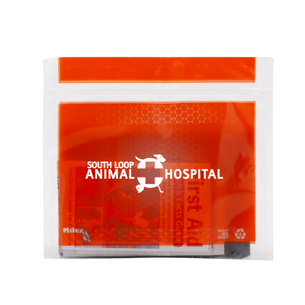 Pet Safety & First Aid Kit in a Resealable Plastic Bag 1