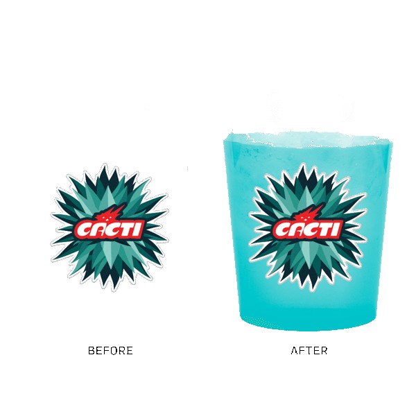 16 oz Color Changing Stadium Cup 1