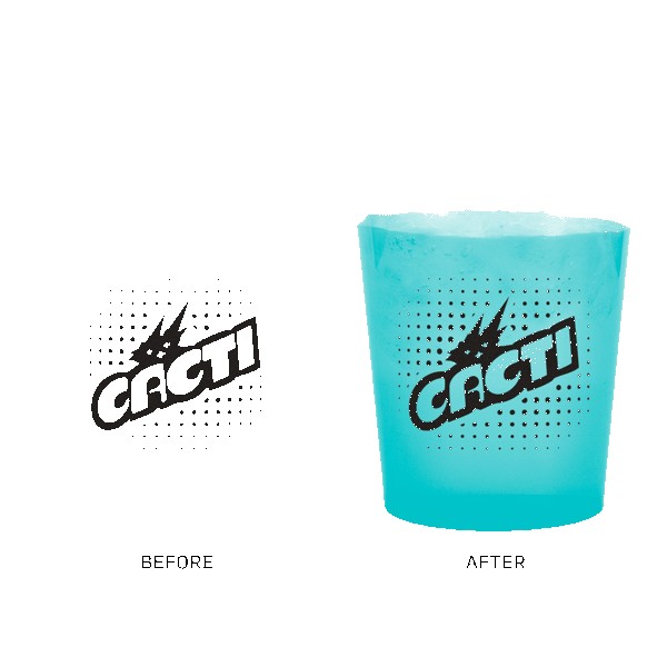16 oz Color Changing Stadium Cup 1