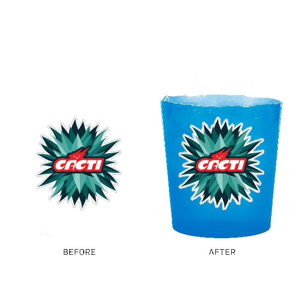 16 oz Color Changing Stadium Cup 1