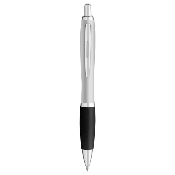 Curvaceous Matte Silver Ballpoint 1