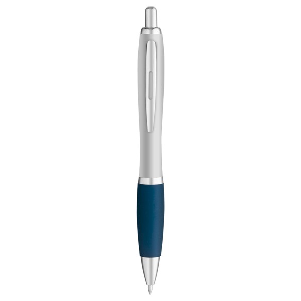 Curvaceous Matte Silver Ballpoint 1