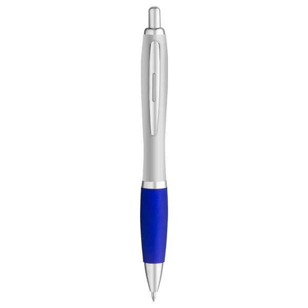 Curvaceous Matte Silver Ballpoint 1