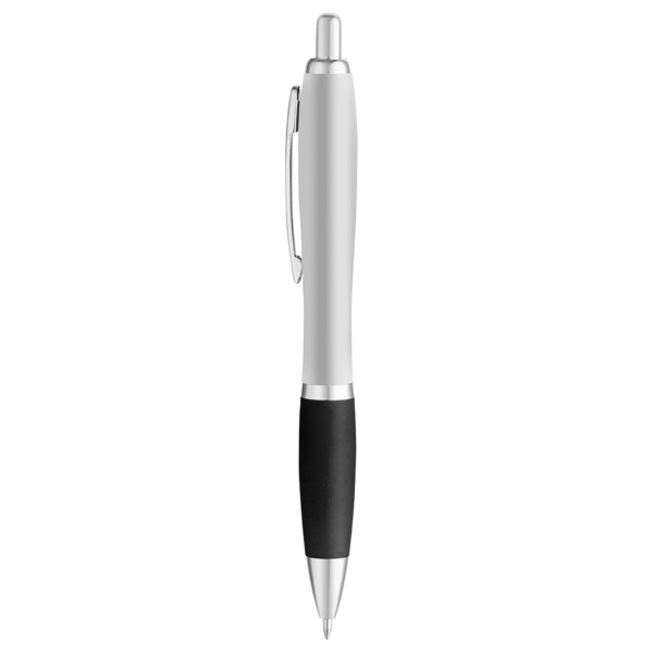 Curvaceous Matte Silver Ballpoint 1