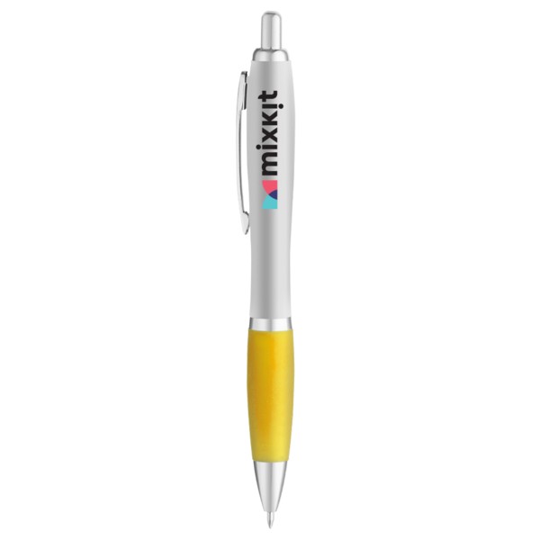 Curvaceous Matte Silver Ballpoint 1