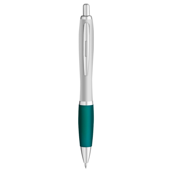 Curvaceous Matte Silver Ballpoint 1