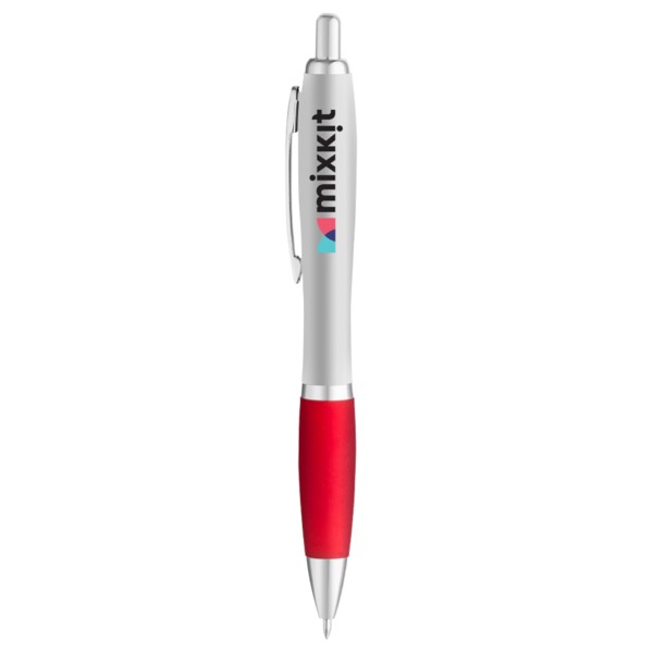 Curvaceous Matte Silver Ballpoint 1