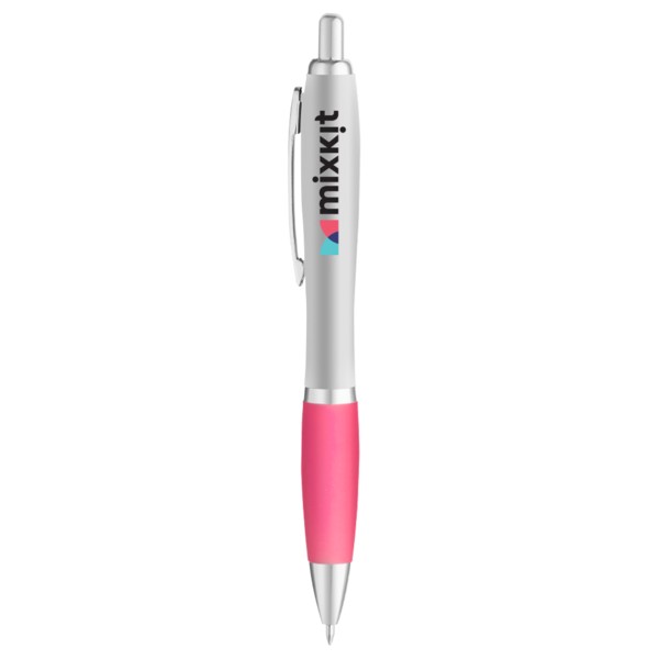 Curvaceous Matte Silver Ballpoint 1