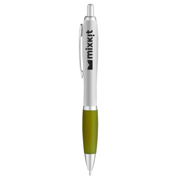 Curvaceous Matte Silver Ballpoint 1