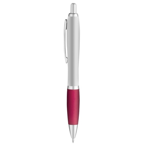 Curvaceous Matte Silver Ballpoint 1