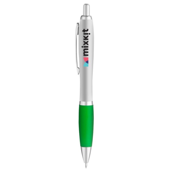 Curvaceous Matte Silver Ballpoint 1