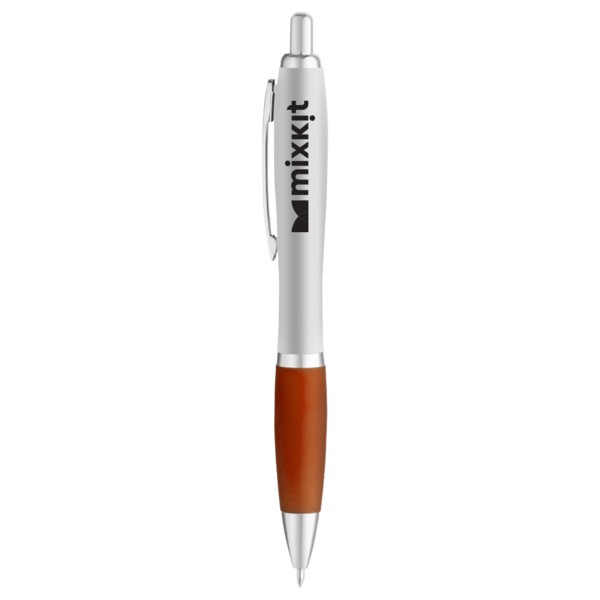 Curvaceous Matte Silver Ballpoint 1