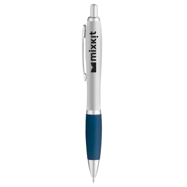 Curvaceous Matte Silver Ballpoint 1