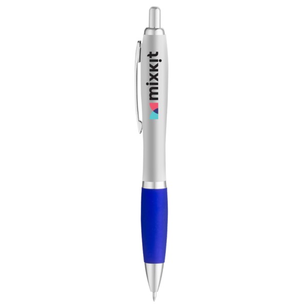 Curvaceous Matte Silver Ballpoint 1