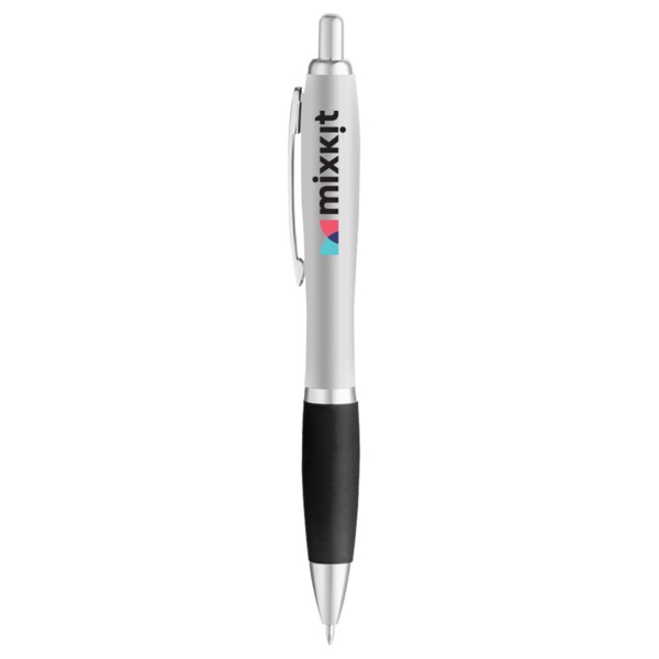 Curvaceous Matte Silver Ballpoint 1
