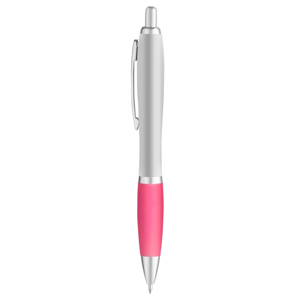 Curvaceous Matte Silver Ballpoint 1