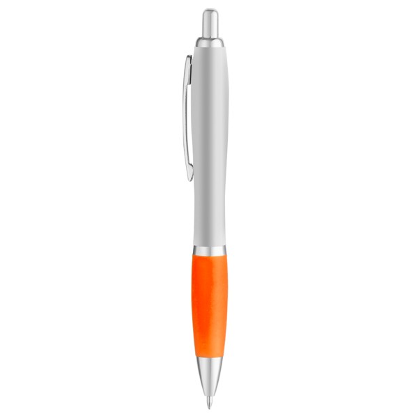 Curvaceous Matte Silver Ballpoint 1