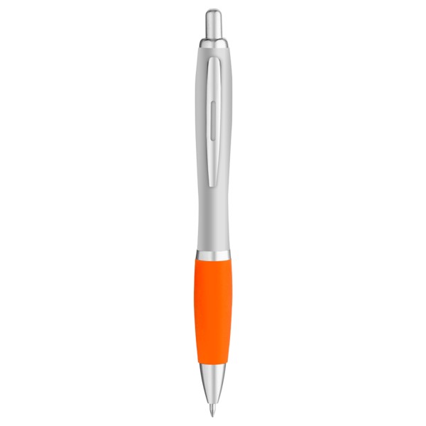 Curvaceous Matte Silver Ballpoint 1
