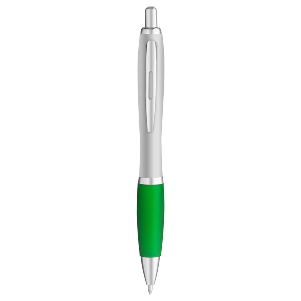 Curvaceous Matte Silver Ballpoint 1