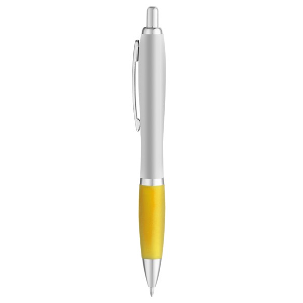 Curvaceous Matte Silver Ballpoint 1