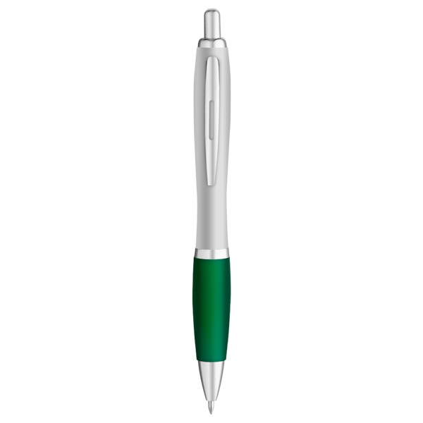 Curvaceous Matte Silver Ballpoint 1