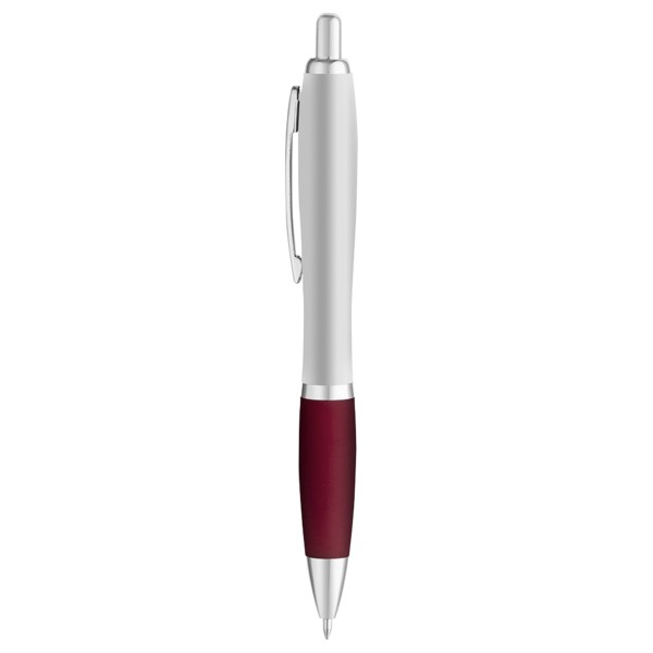 Curvaceous Matte Silver Ballpoint 1