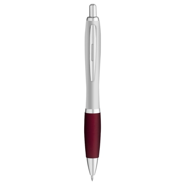 Curvaceous Matte Silver Ballpoint 1