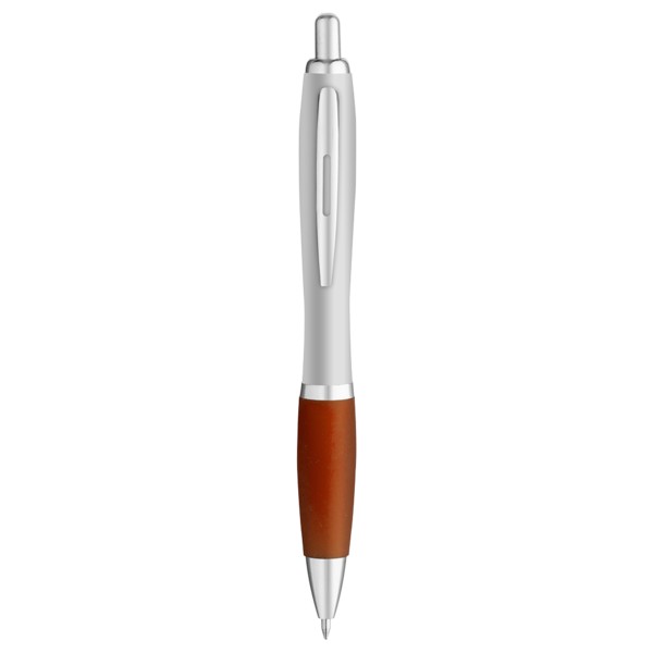 Curvaceous Matte Silver Ballpoint 1