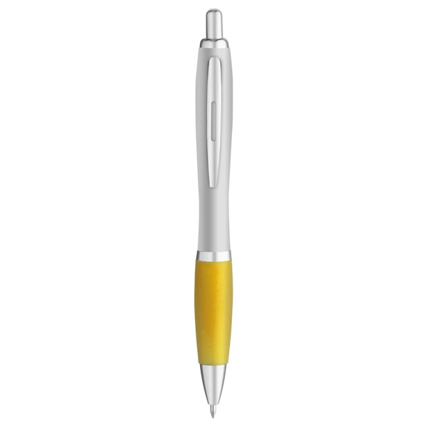 Curvaceous Matte Silver Ballpoint 1