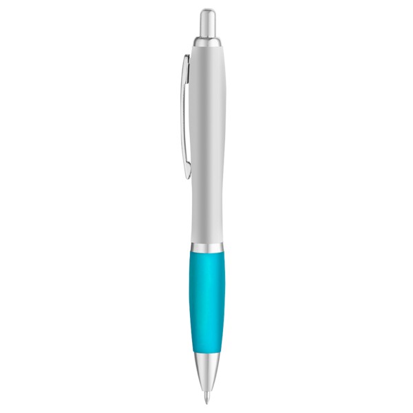 Curvaceous Matte Silver Ballpoint 1