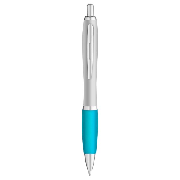 Curvaceous Matte Silver Ballpoint 1