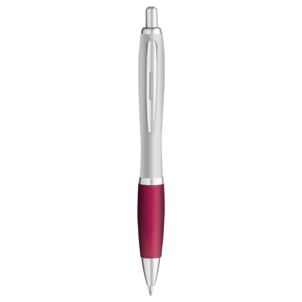 Curvaceous Matte Silver Ballpoint 1