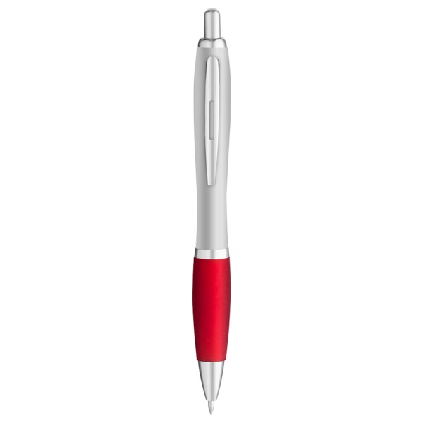 Curvaceous Matte Silver Ballpoint 1