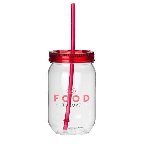 Fiesta Mason Jar Tumbler - 22 Oz. 1