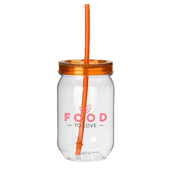 Fiesta Mason Jar Tumbler - 22 Oz. 1