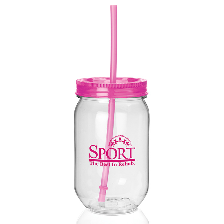 Fiesta Mason Jar Tumbler - 22 Oz. 1