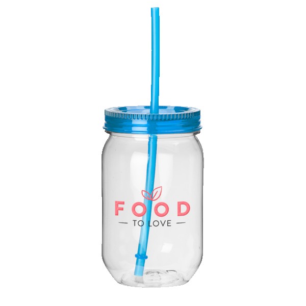 Fiesta Mason Jar Tumbler - 22 Oz. 1