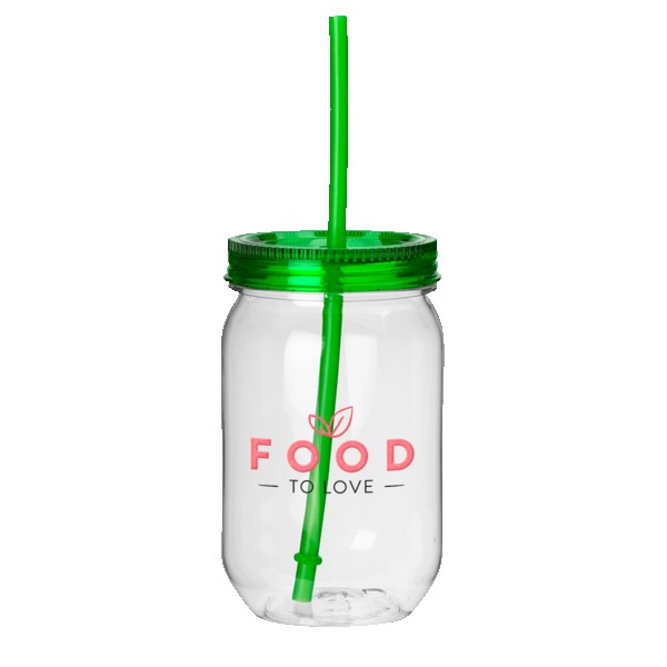 Fiesta Mason Jar Tumbler - 22 Oz. 1