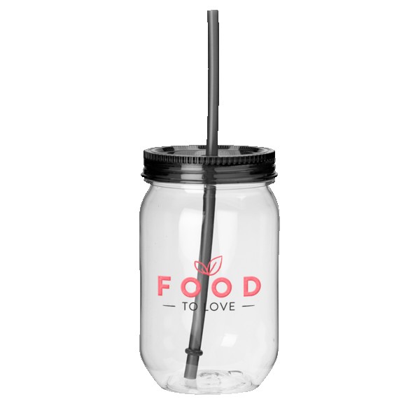 Fiesta Mason Jar Tumbler - 22 Oz. 1
