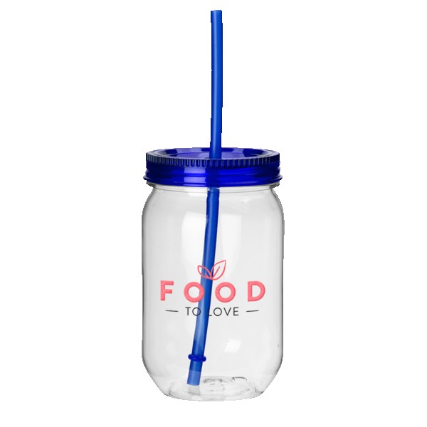 Fiesta Mason Jar Tumbler - 22 Oz. 1