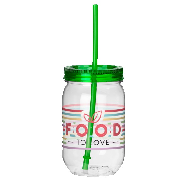 Fiesta Mason Jar Tumbler - 22 Oz. 1