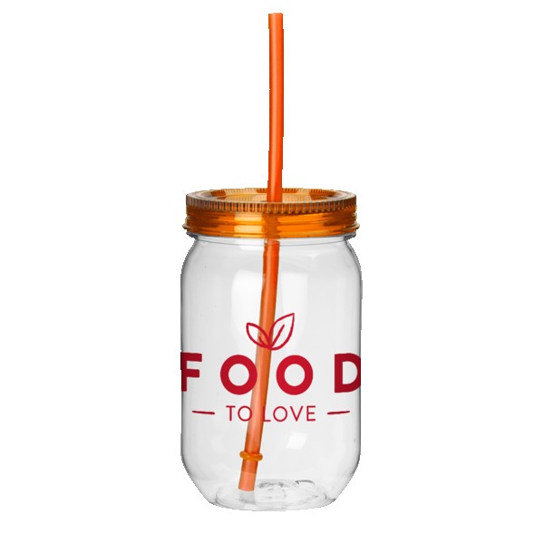 Fiesta Mason Jar Tumbler - 22 Oz. 1