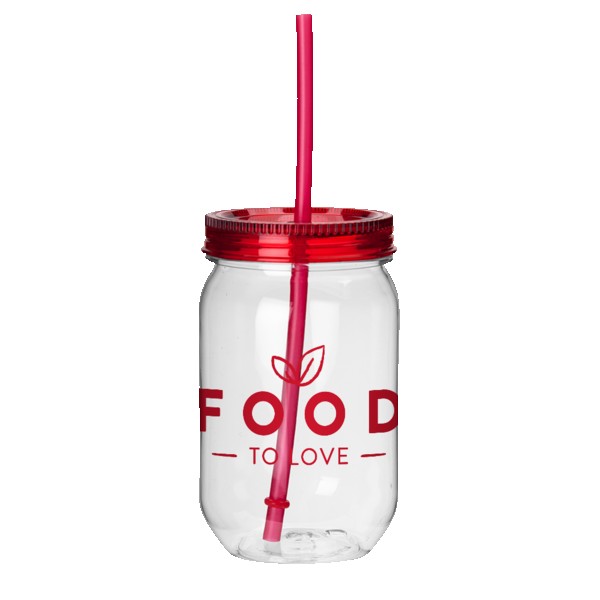 Fiesta Mason Jar Tumbler - 22 Oz. 1