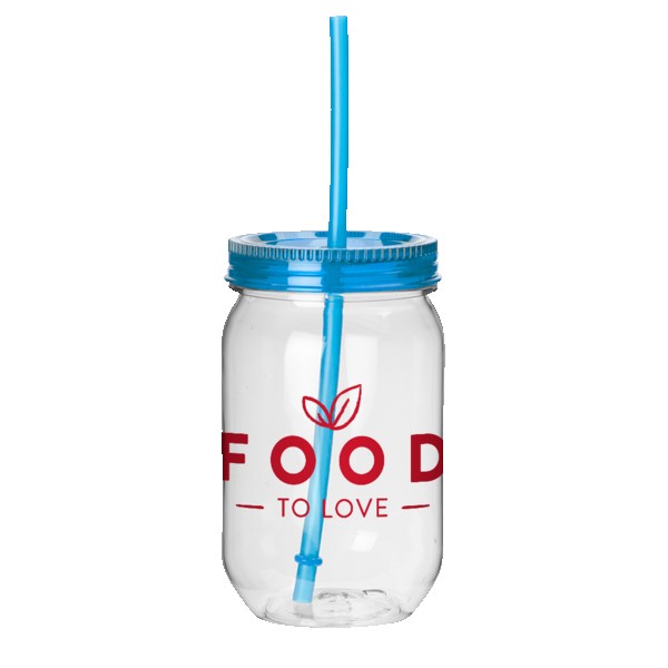 Fiesta Mason Jar Tumbler - 22 Oz. 1