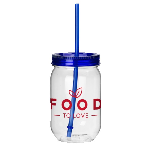 Fiesta Mason Jar Tumbler - 22 Oz. 1